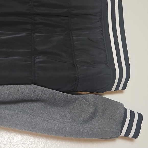 American Rag Black and Gray Bomber Jacket - Picture 4 of 9